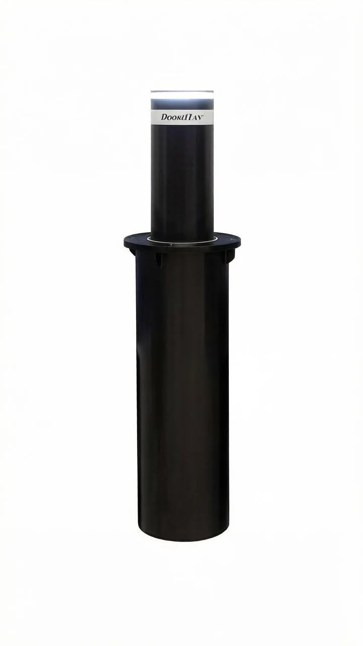 ДорХан Bollard‑HB220: гидравлический боллард с подсветкой для контроля доступа