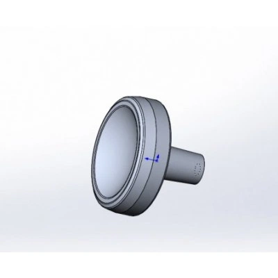 ДорХан Ручка-кнопка для калитки отдельно-стоящей синяя (RAL5005) ДорХан Ручка-кнопка для калитки отдельно-стоящей синяя (RAL5005)
