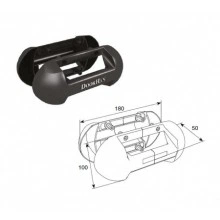 ДорХан Ручка выступающая c логотипом, DH25131LG