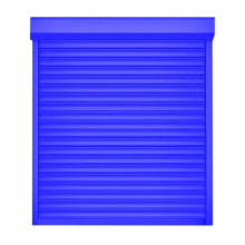 ДорХан Рольставни 3000х1900 цвета RAL 5005 (синий) взломостойкие с автоматикой