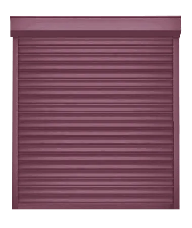 ДорХан Рольставни 3000х1800 цвета RAL 3005 (бордовый) взломостойкие с автоматикой