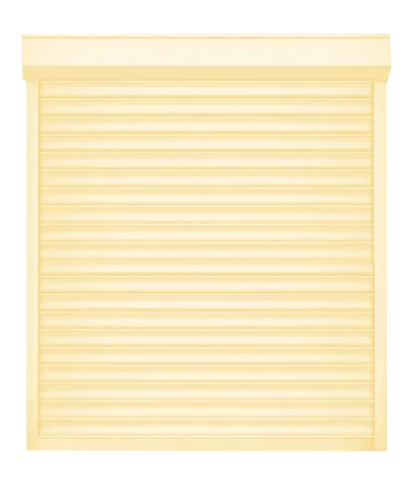 ДорХан Рольставни 2400х1500 цвета RAL 1014 (бежевый) взломостойкие без автоматики