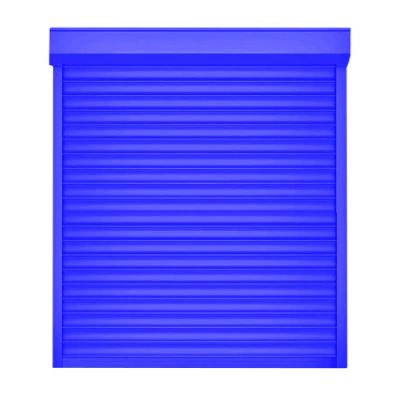 ДорХан Рольставни 2700х2000 цвета RAL 5005 (синий) невзломостойкие с автоматикой