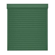 ДорХан Рольставни 2200х1400 цвета RAL 6005 (зелёный) невзломостойкие с автоматикой