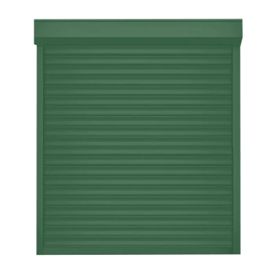 ДорХан Рольставни 3000х1400 цвета RAL 6005 (зелёный) невзломостойкие с автоматикой