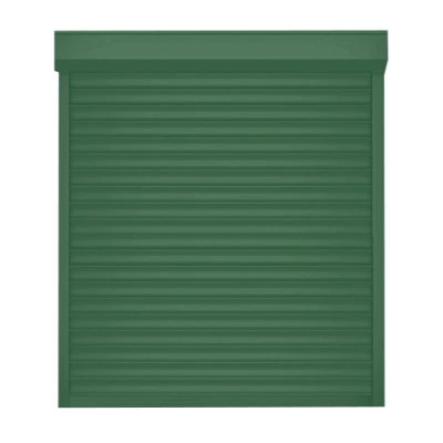 ДорХан Рольставни 2400х1300 цвета RAL 6005 (зелёный) невзломостойкие без автоматики