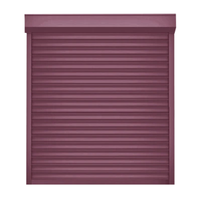 ДорХан Рольставни 2900х1700 цвета RAL 3005 (бордовый) невзломостойкие без автоматики
