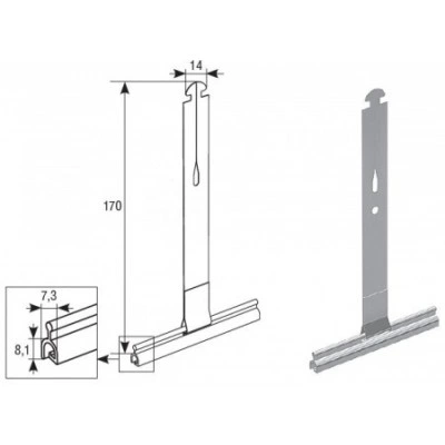 ДорХан Пружина тяговая RS170, RS170