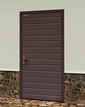 ДорХан Дверь DoorHan/980/2050/УЛЬТРА(B)/525/8017 доска/9003 доска/левая/с угловой рамой/серебро/ключ-ключ, DUB-980/525/8017/9003/N/L 