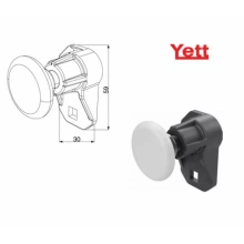 ДорХан Комплект держателя ролика бокового левый, 25570L/KT - Yett