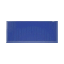 ДорХан Откатные ворота 3000х1500 цвета RAL 5005 (синий) с дизайном 'доска' с автоматикой