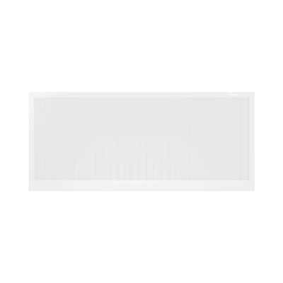 ДорХан Откатные ворота 2000х1100 цвета RAL 9003 (белый) с дизайном 'доска' с автоматикой ДорХан Откатные ворота 2000х1100 цвета RAL 9003 (белый) с дизайном 'доска' с автоматикой