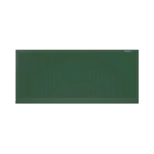 ДорХан Откатные ворота 4200х1200 цвета RAL 6005 (зелёный) с дизайном 'филенка' с автоматикой