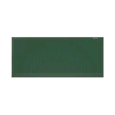ДорХан Откатные ворота 4600х1900 цвета RAL 6005 (зелёный) с дизайном 'филенка' с автоматикой