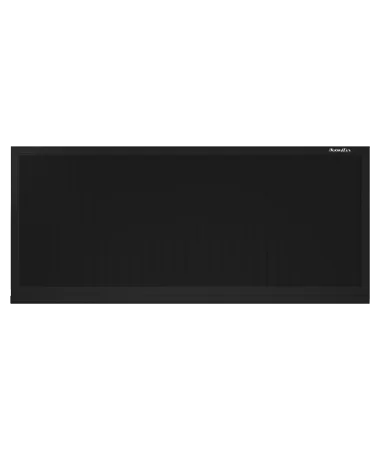 ДорХан Откатные ворота 3500х1000 цвета RAL 7016 (антрацит) с дизайном 'доска' с автоматикой