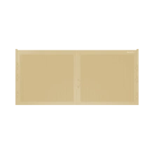 ДорХан Распашные ворота 3900х1600 цвета RAL 1014 (бежевый) с дизайном 'доска' с автоматикой