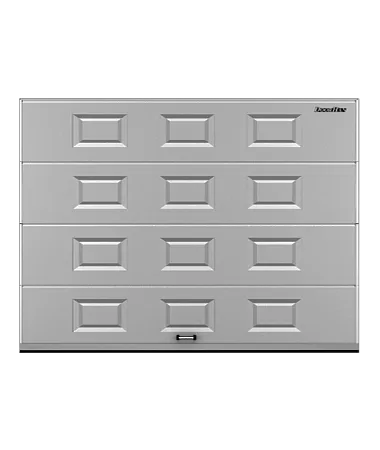 ДорХан Секционные ворота стальные 4700х2900 цвета RAL 7004 (серый) с дизайном 'филенка' без автоматики