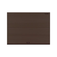 ДорХан Секционные ворота стальные 4800х2100 цвета RAL 8017 (коричнево-красный) с дизайном 'волна' с автоматикой
